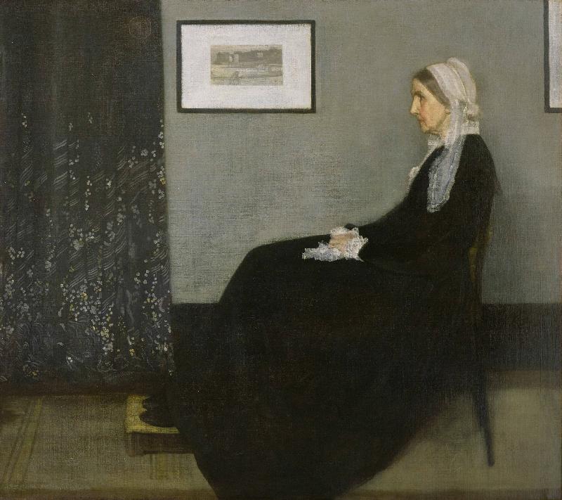 James Mcneill Whistler Whistlers Mother France oil painting art